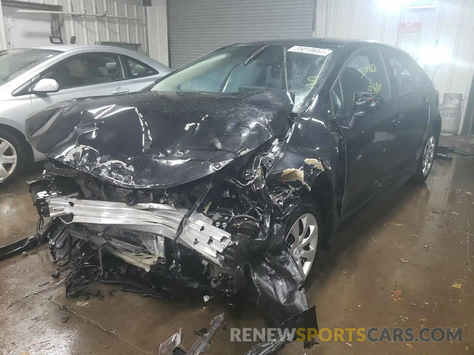 2 Photograph of a damaged car 5YFEPRAE3LP010662 TOYOTA COROLLA 2020
