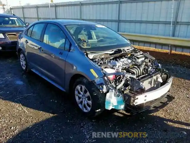 1 Photograph of a damaged car 5YFEPRAE3LP012542 TOYOTA COROLLA 2020