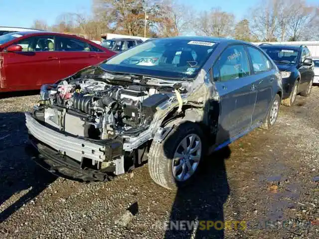 2 Photograph of a damaged car 5YFEPRAE3LP012542 TOYOTA COROLLA 2020