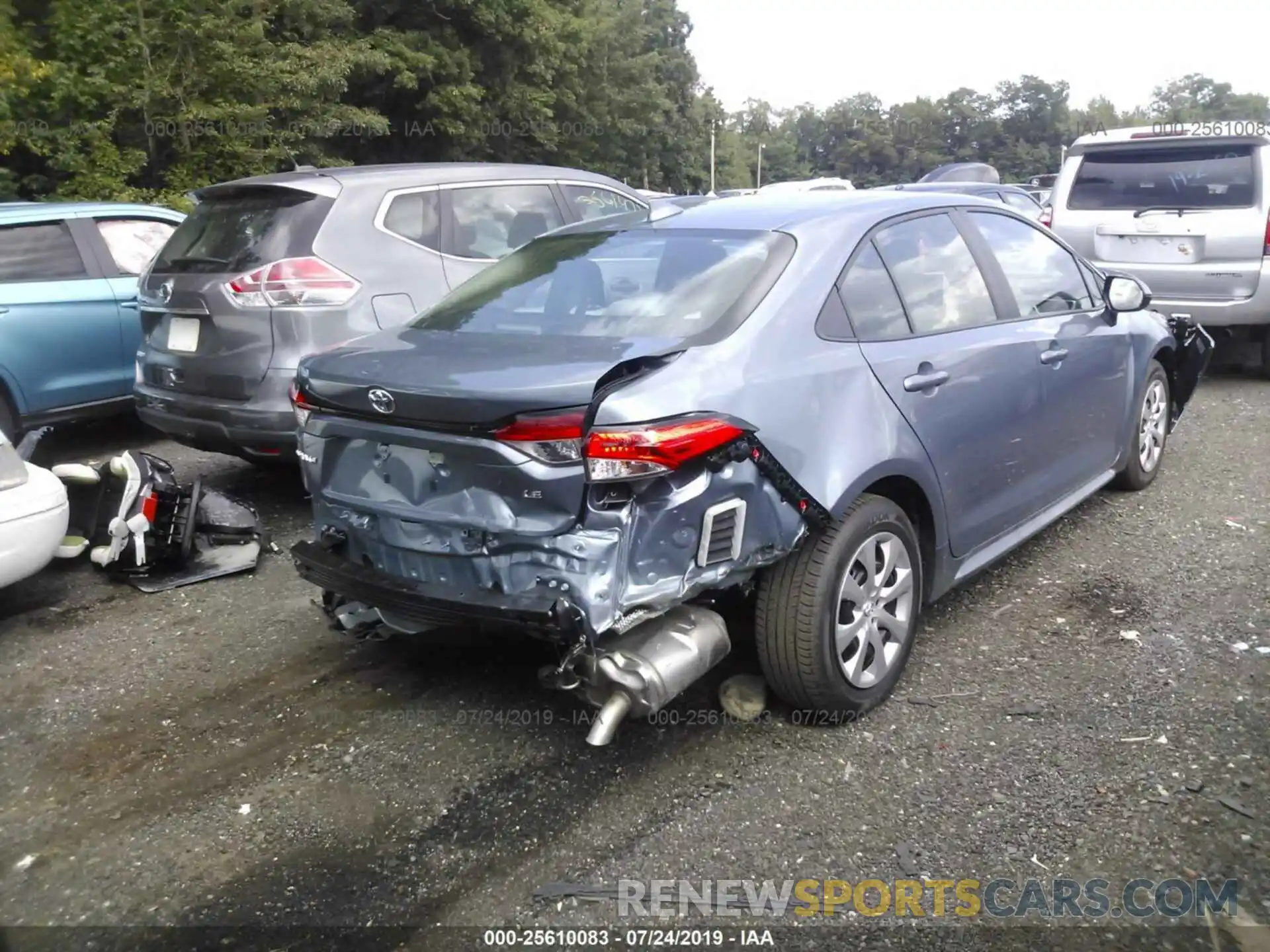 4 Photograph of a damaged car 5YFEPRAE3LP012993 TOYOTA COROLLA 2020