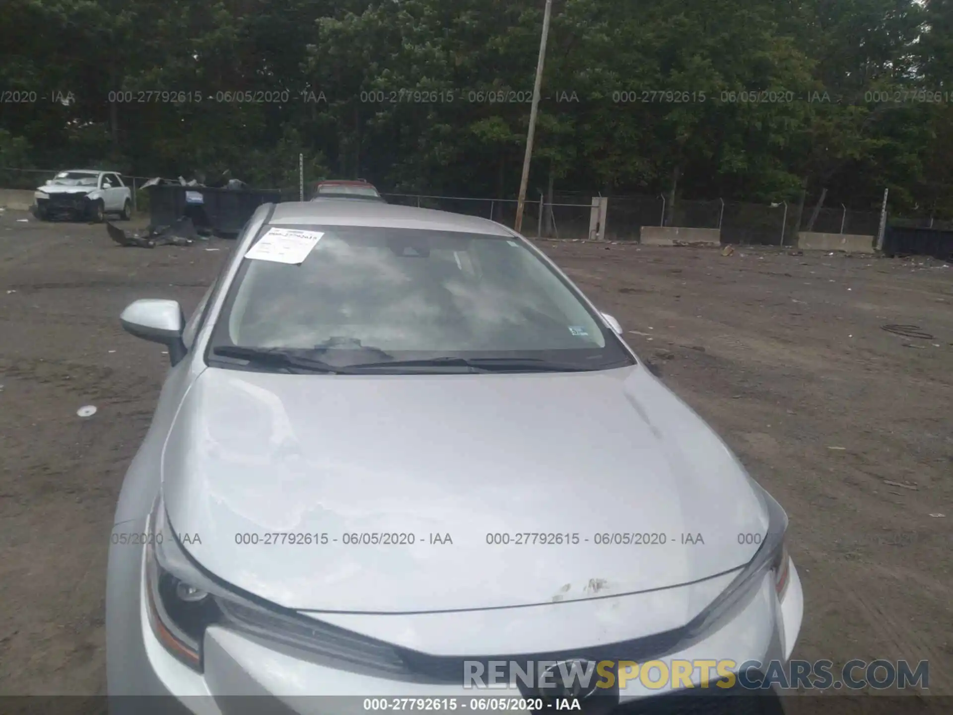 6 Photograph of a damaged car 5YFEPRAE3LP013786 TOYOTA COROLLA 2020