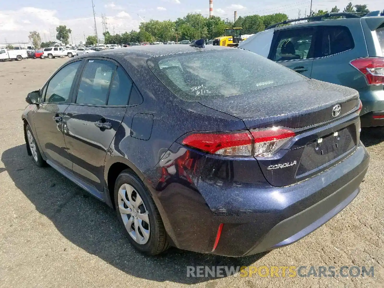 3 Photograph of a damaged car 5YFEPRAE3LP016302 TOYOTA COROLLA 2020