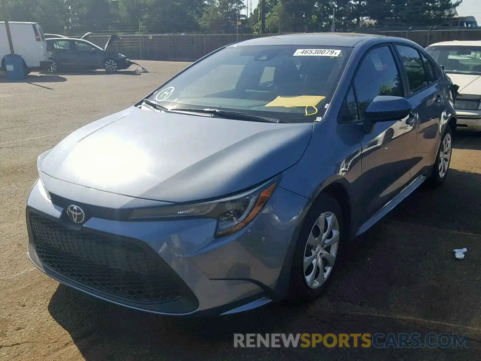 2 Photograph of a damaged car 5YFEPRAE3LP018566 TOYOTA COROLLA 2020