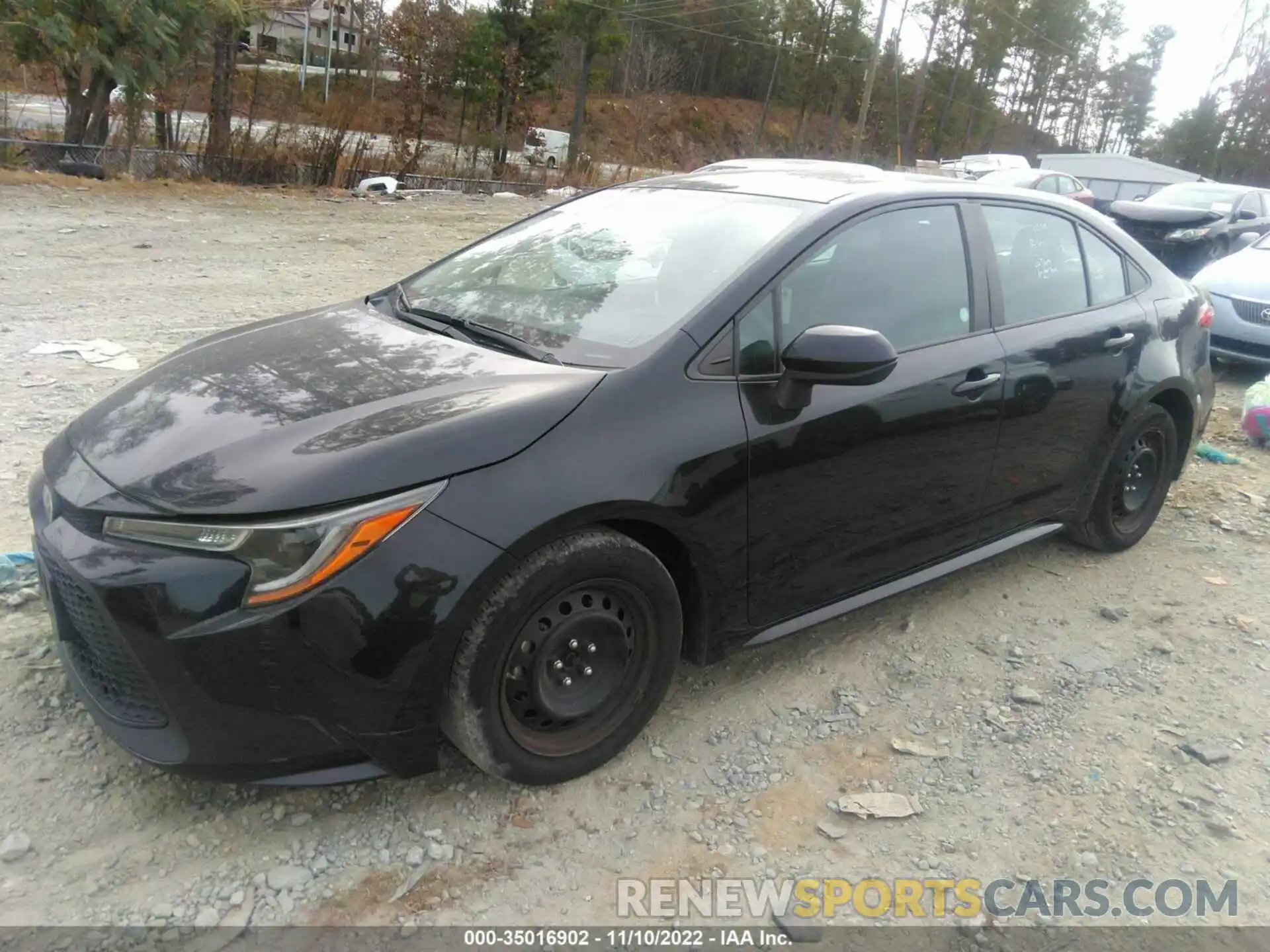 2 Photograph of a damaged car 5YFEPRAE3LP021466 TOYOTA COROLLA 2020