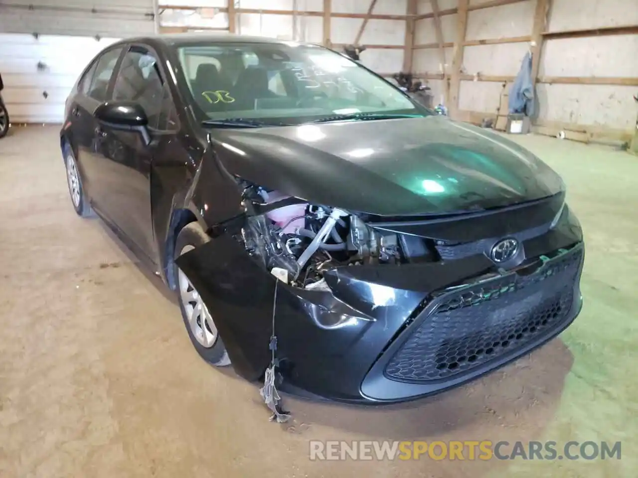 9 Photograph of a damaged car 5YFEPRAE3LP021581 TOYOTA COROLLA 2020