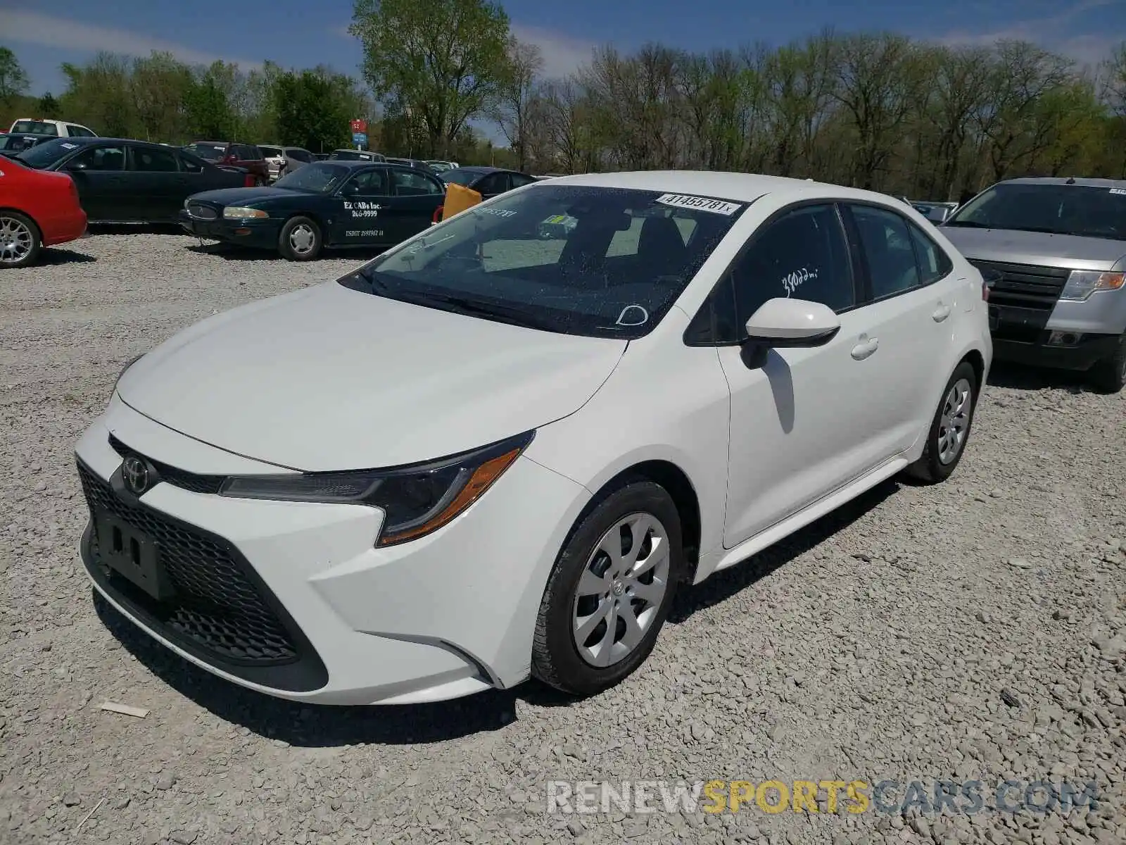 2 Photograph of a damaged car 5YFEPRAE3LP021676 TOYOTA COROLLA 2020