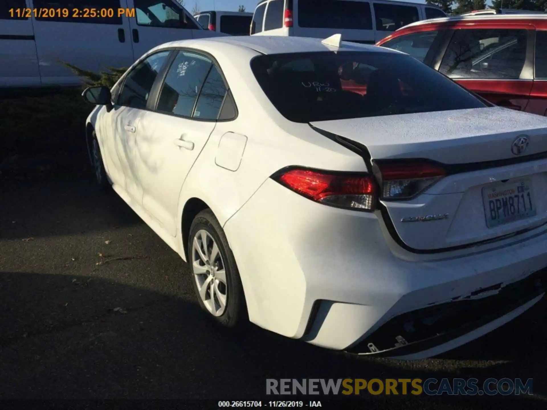 17 Photograph of a damaged car 5YFEPRAE3LP022570 TOYOTA COROLLA 2020