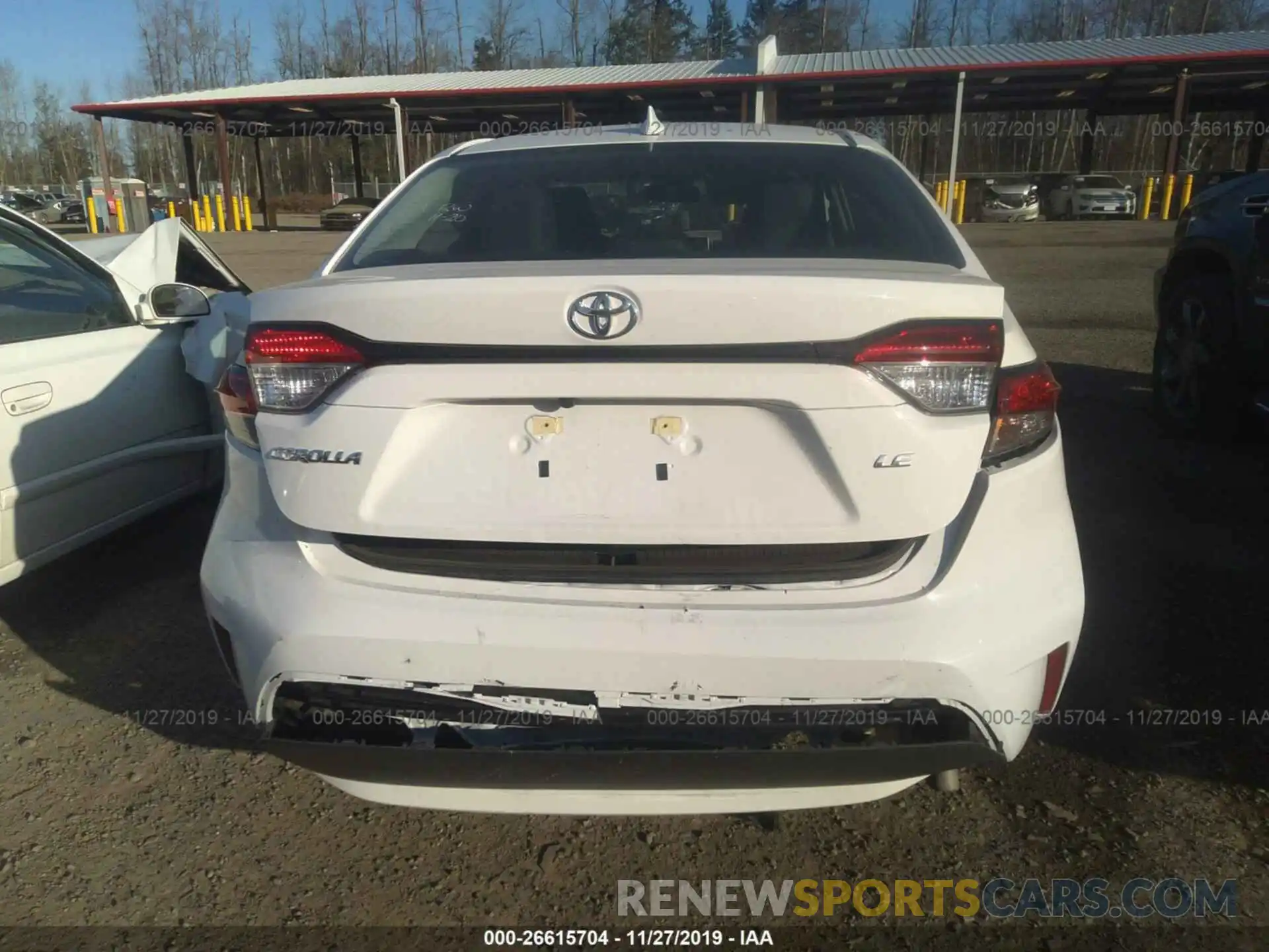 6 Photograph of a damaged car 5YFEPRAE3LP022570 TOYOTA COROLLA 2020