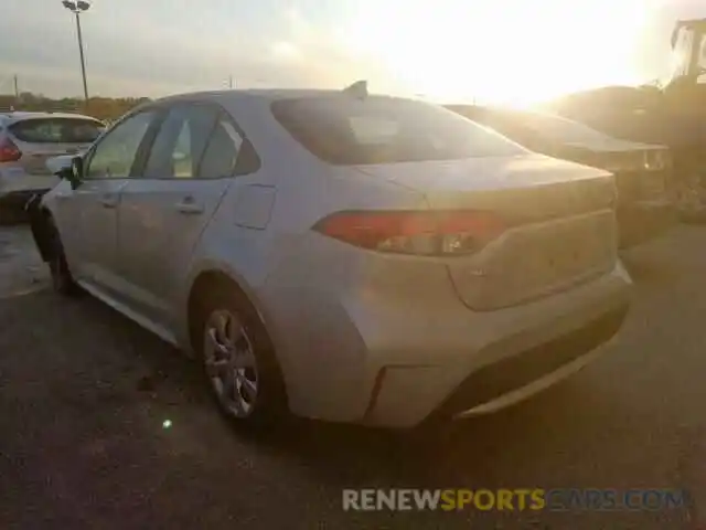 3 Photograph of a damaged car 5YFEPRAE3LP022651 TOYOTA COROLLA 2020