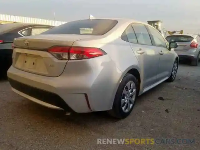 4 Photograph of a damaged car 5YFEPRAE3LP022651 TOYOTA COROLLA 2020