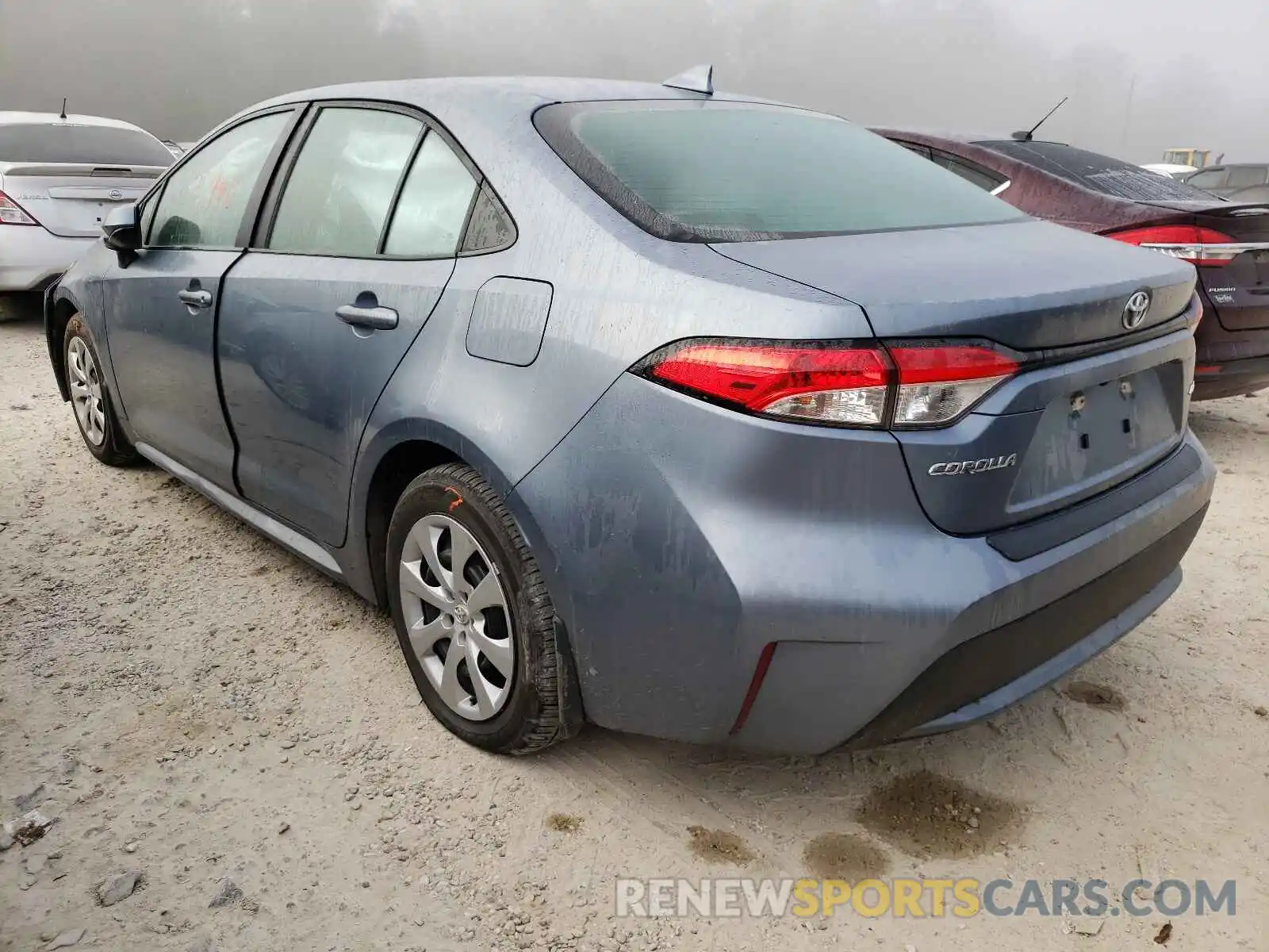 3 Photograph of a damaged car 5YFEPRAE3LP024920 TOYOTA COROLLA 2020