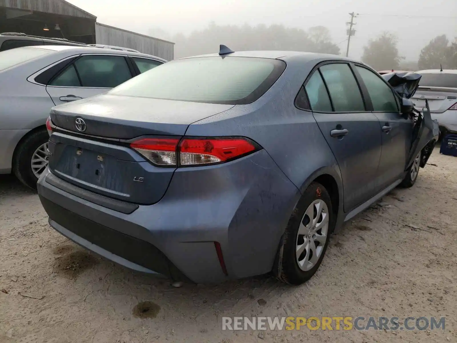 4 Photograph of a damaged car 5YFEPRAE3LP024920 TOYOTA COROLLA 2020