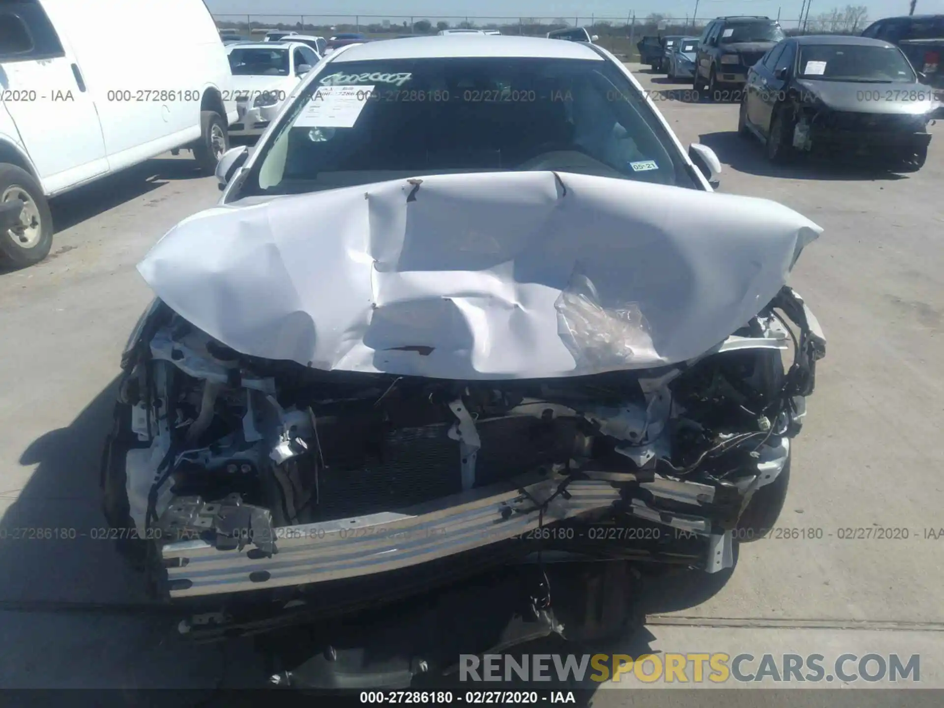 6 Photograph of a damaged car 5YFEPRAE3LP025033 TOYOTA COROLLA 2020