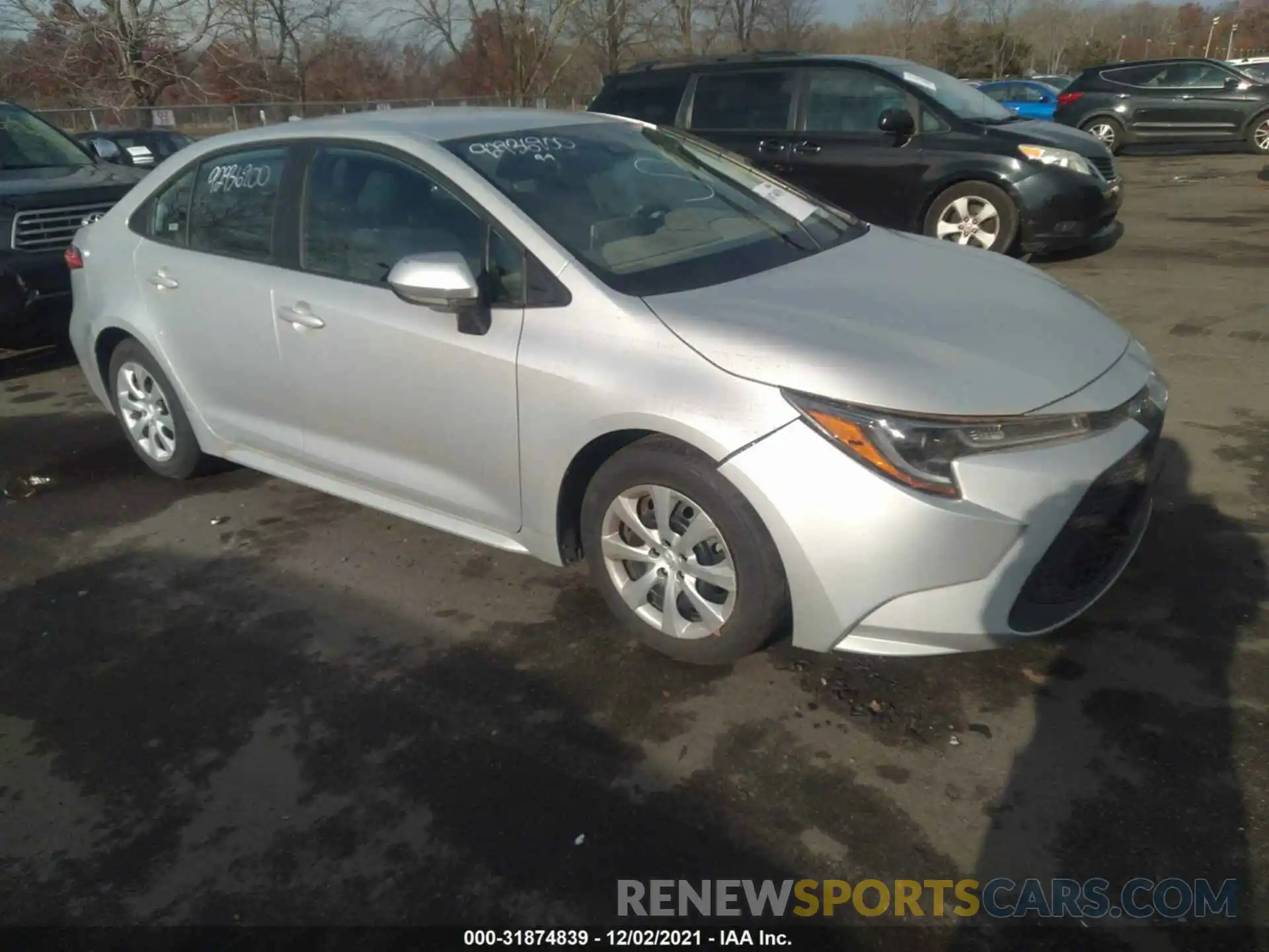 1 Photograph of a damaged car 5YFEPRAE3LP026103 TOYOTA COROLLA 2020