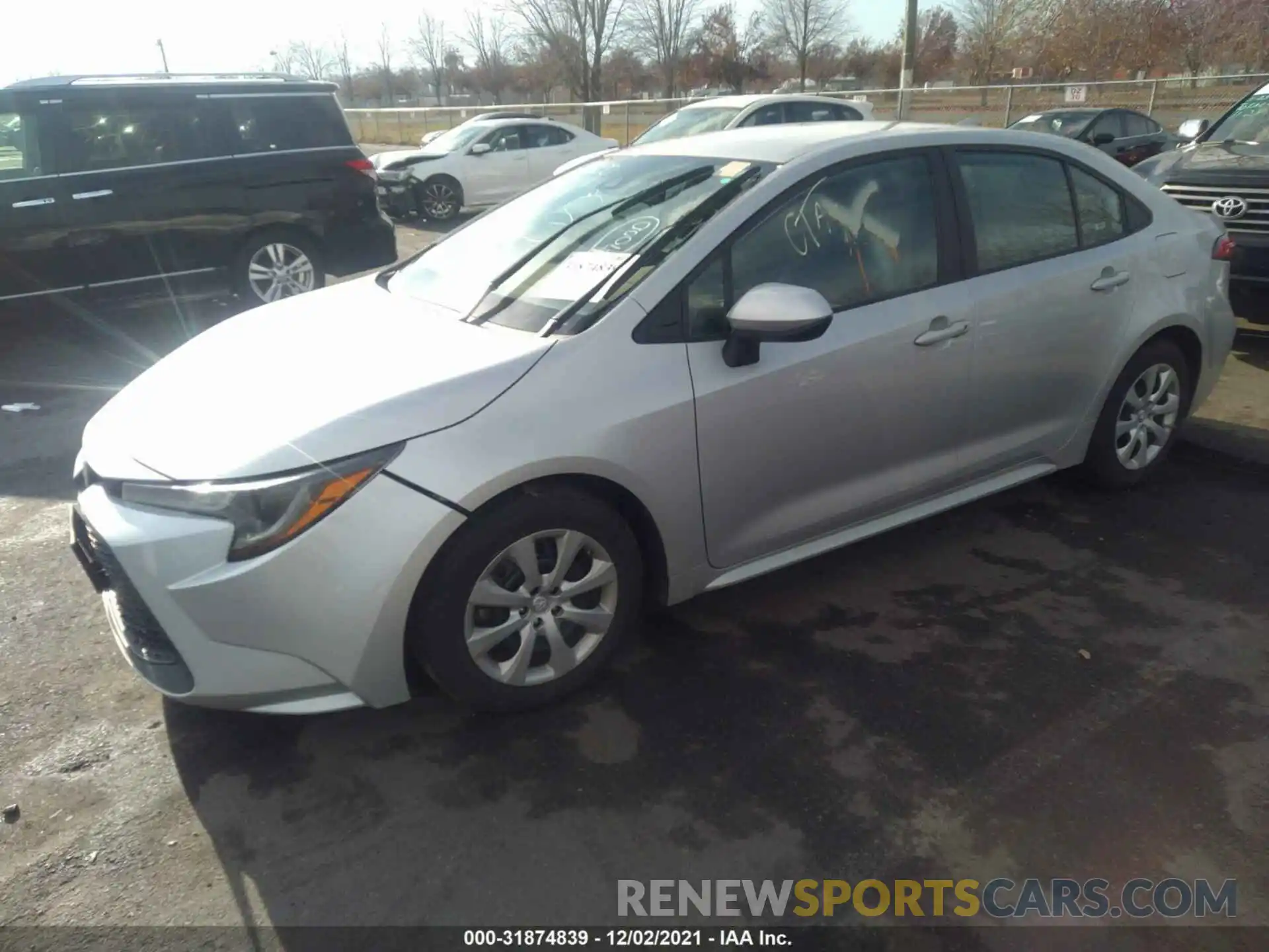 2 Photograph of a damaged car 5YFEPRAE3LP026103 TOYOTA COROLLA 2020