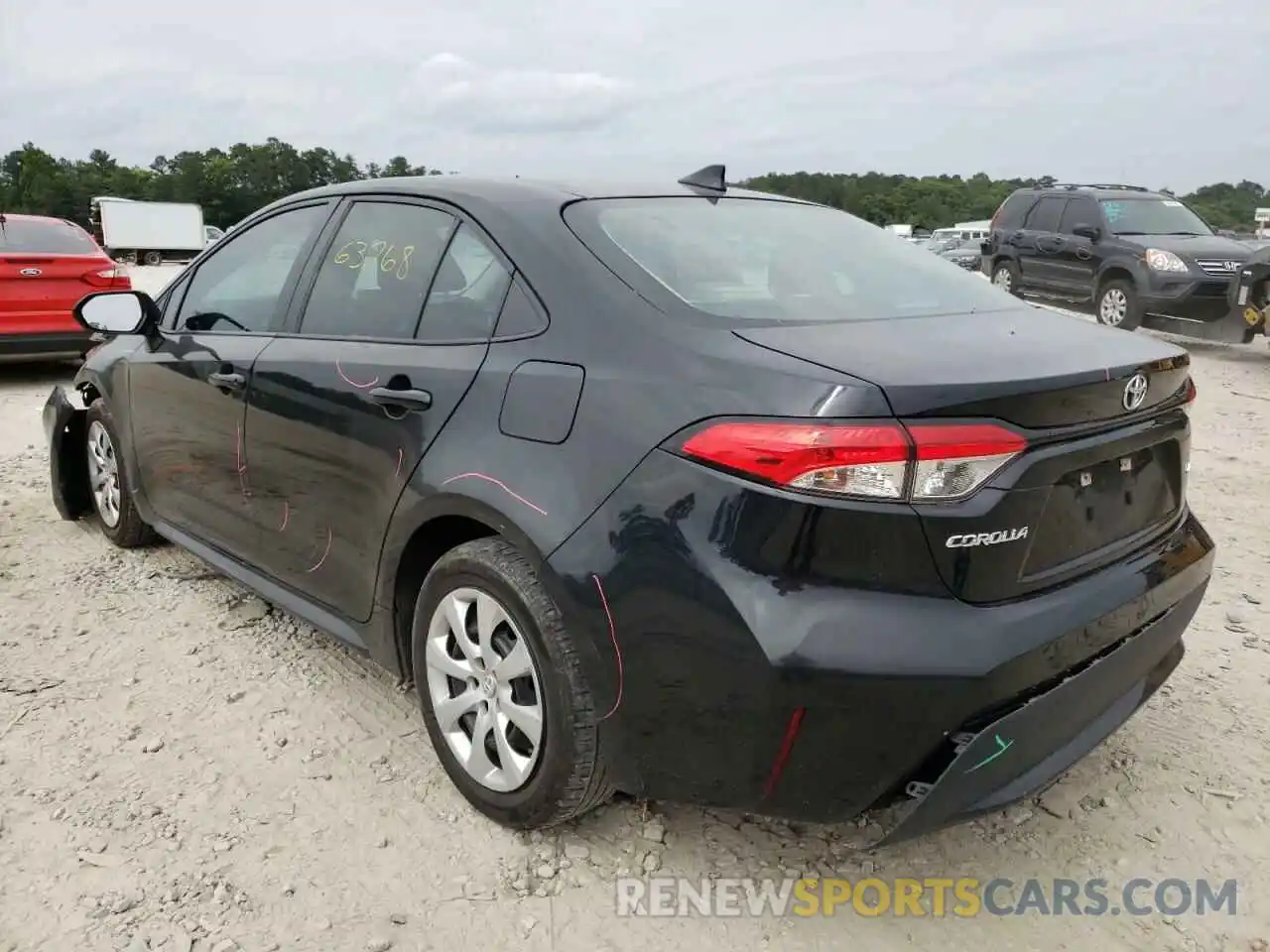 3 Photograph of a damaged car 5YFEPRAE3LP026330 TOYOTA COROLLA 2020