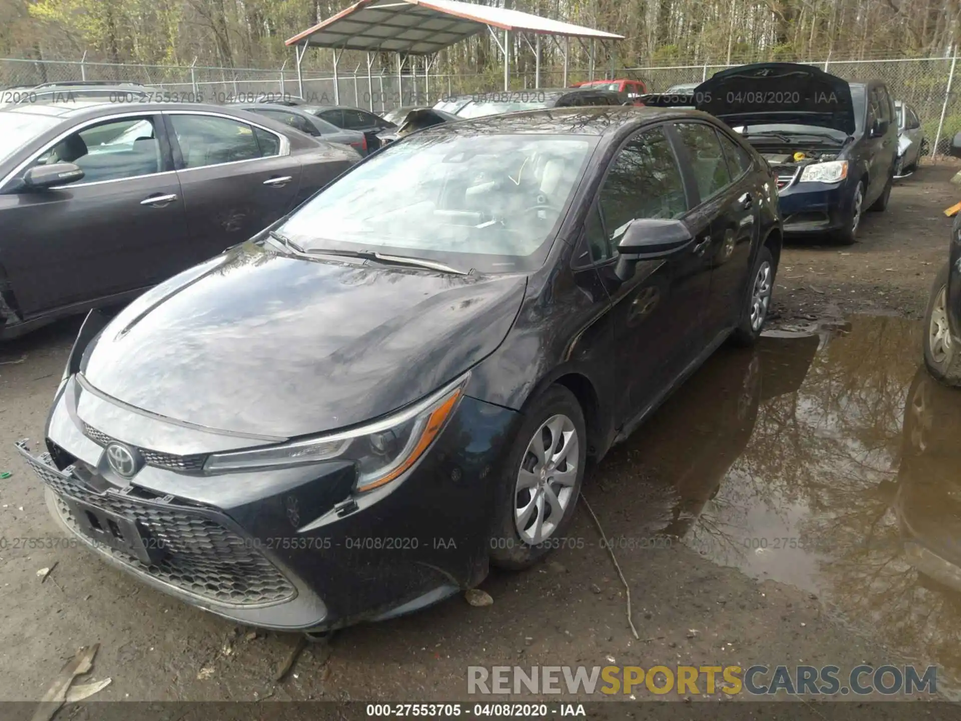 2 Photograph of a damaged car 5YFEPRAE3LP026442 TOYOTA COROLLA 2020