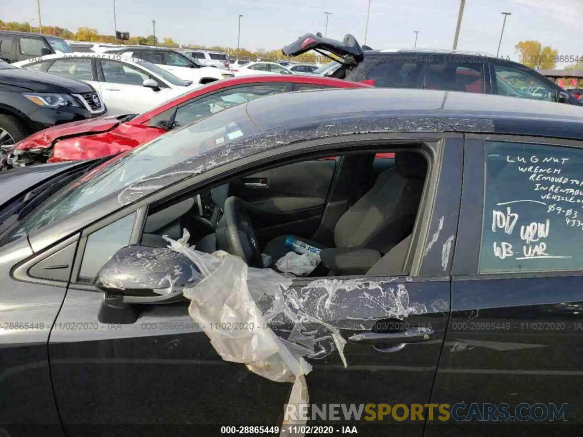 12 Photograph of a damaged car 5YFEPRAE3LP027011 TOYOTA COROLLA 2020