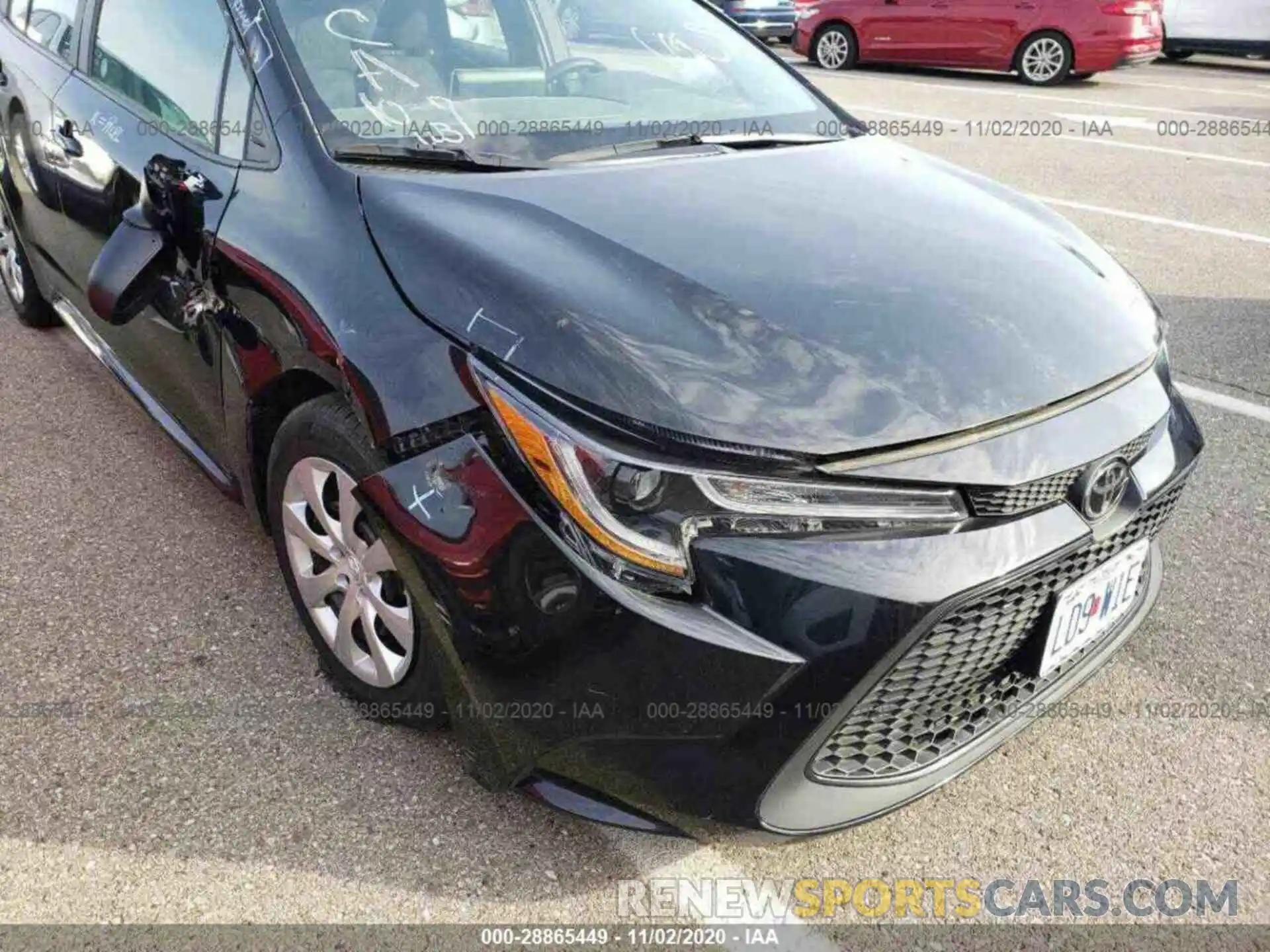 16 Photograph of a damaged car 5YFEPRAE3LP027011 TOYOTA COROLLA 2020