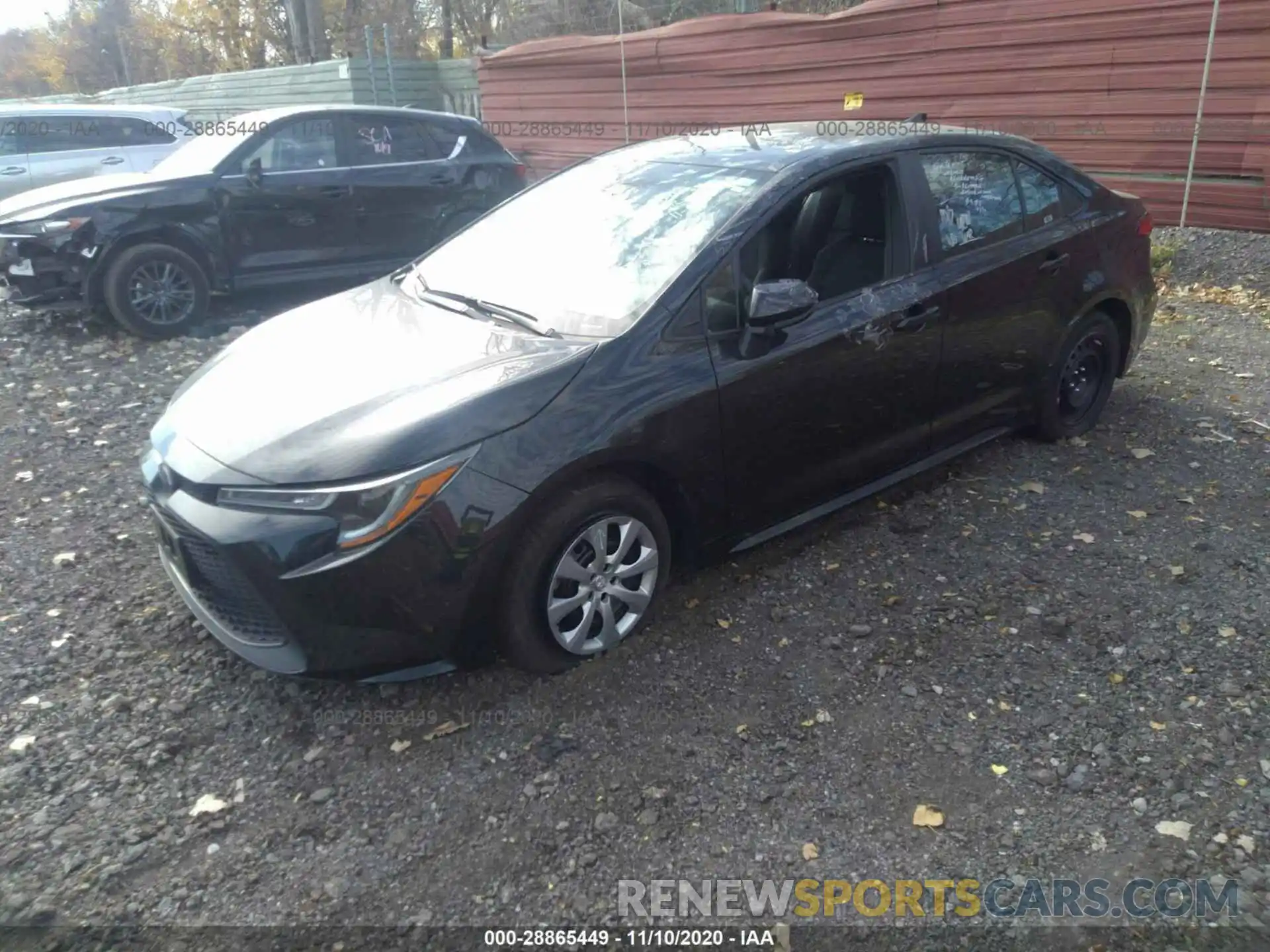 2 Photograph of a damaged car 5YFEPRAE3LP027011 TOYOTA COROLLA 2020