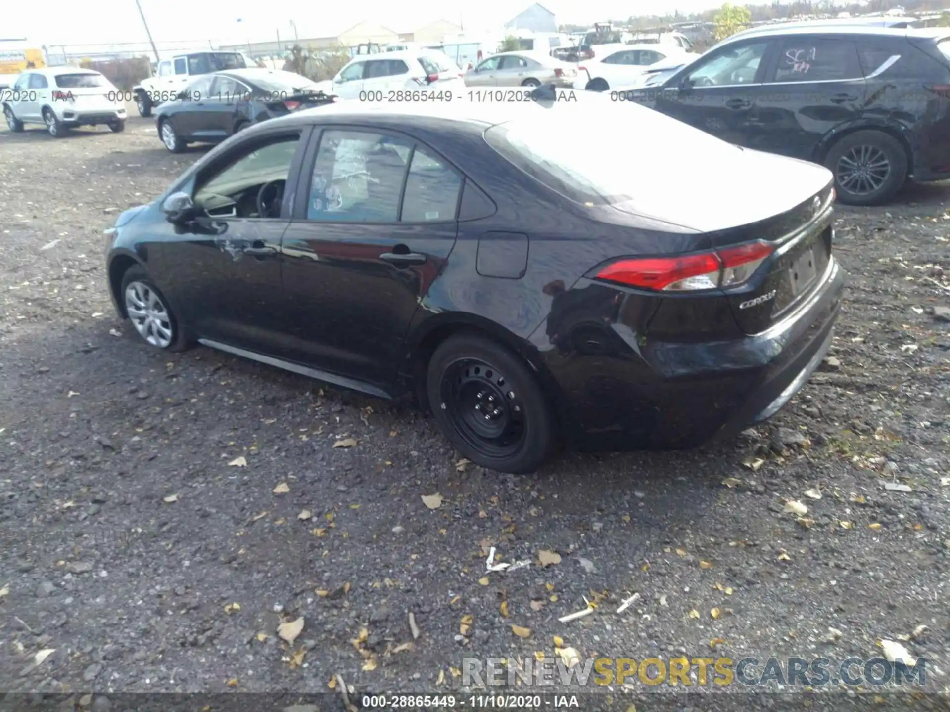 3 Photograph of a damaged car 5YFEPRAE3LP027011 TOYOTA COROLLA 2020