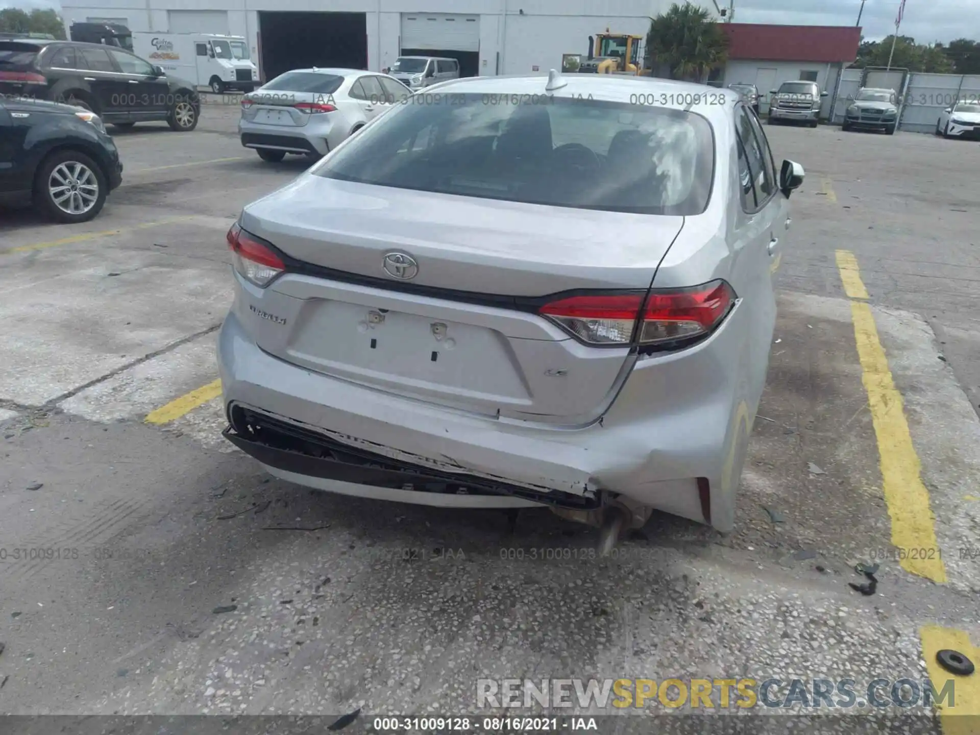 6 Photograph of a damaged car 5YFEPRAE3LP028448 TOYOTA COROLLA 2020