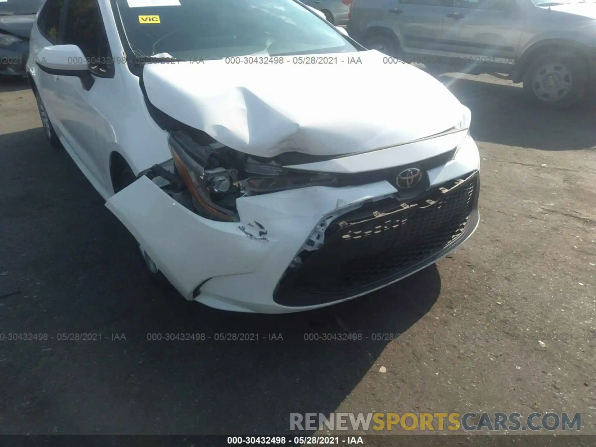 6 Photograph of a damaged car 5YFEPRAE3LP028871 TOYOTA COROLLA 2020