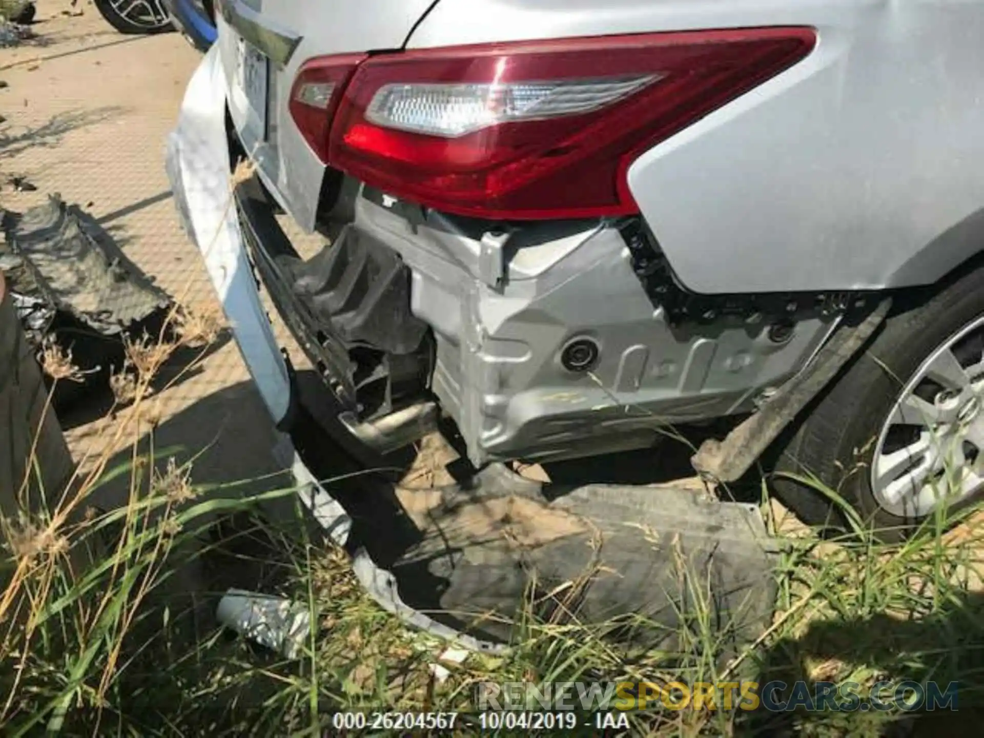 5 Photograph of a damaged car 5YFEPRAE3LP028983 TOYOTA COROLLA 2020