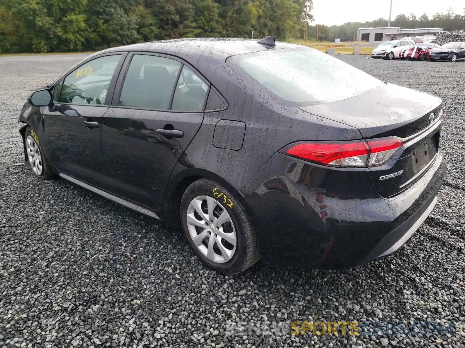 3 Photograph of a damaged car 5YFEPRAE3LP029227 TOYOTA COROLLA 2020