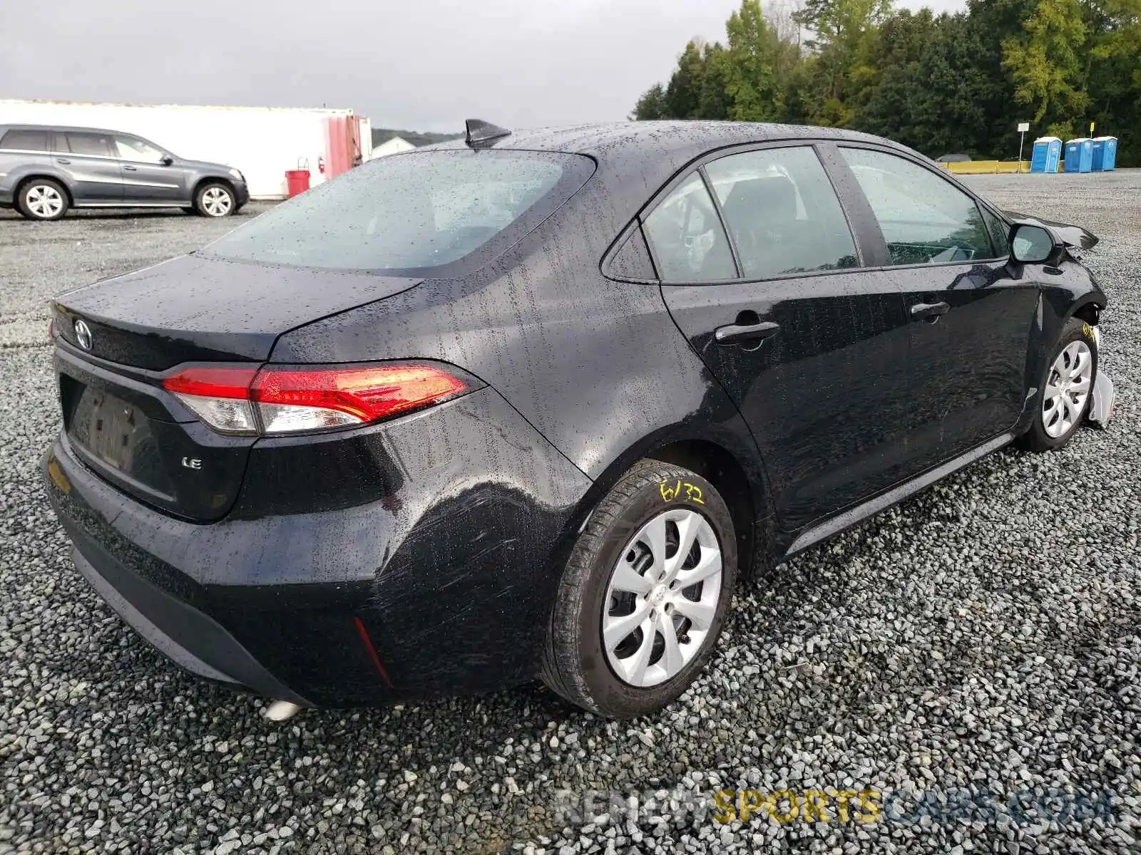 4 Photograph of a damaged car 5YFEPRAE3LP029227 TOYOTA COROLLA 2020