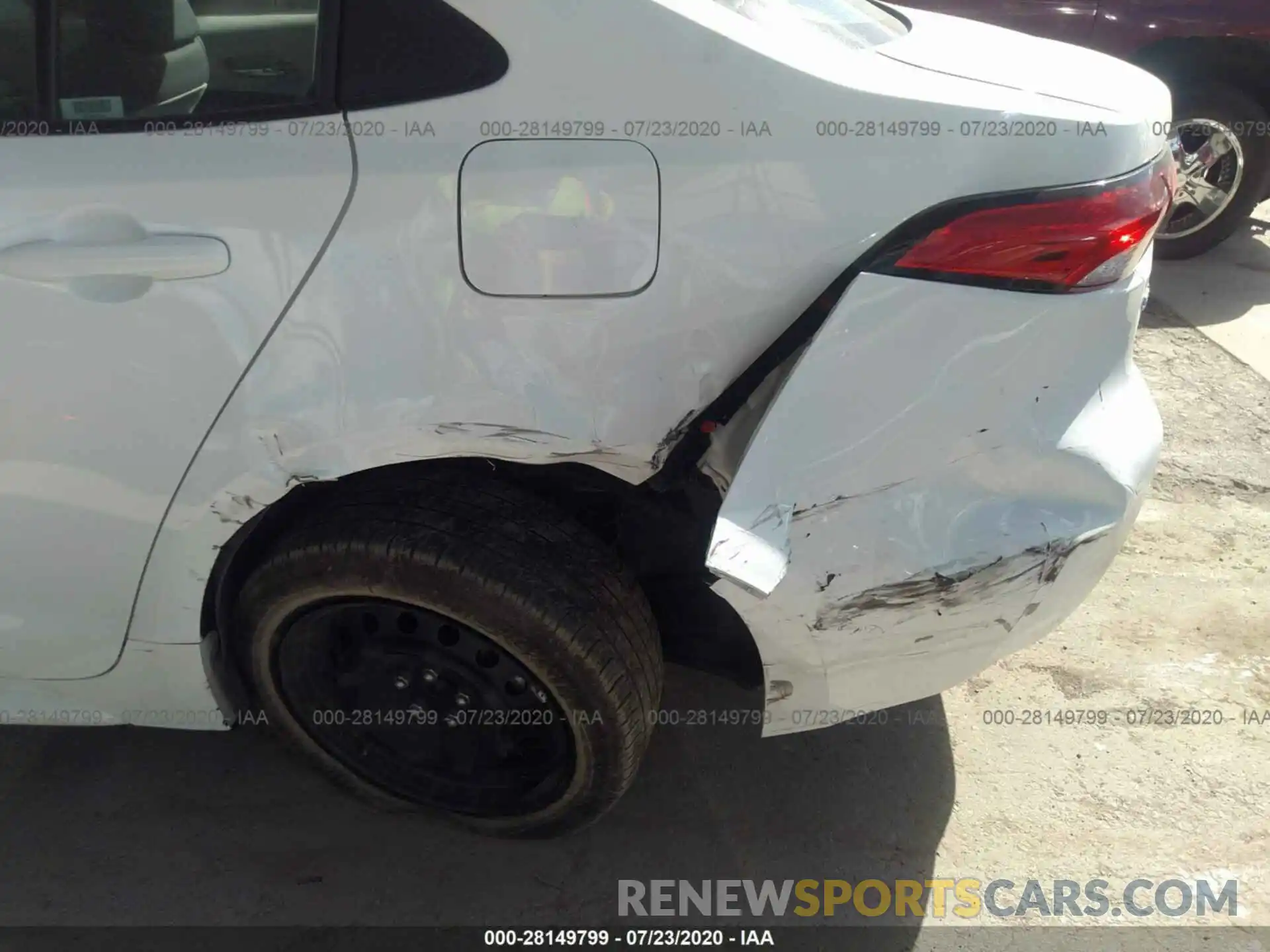 6 Photograph of a damaged car 5YFEPRAE3LP029423 TOYOTA COROLLA 2020