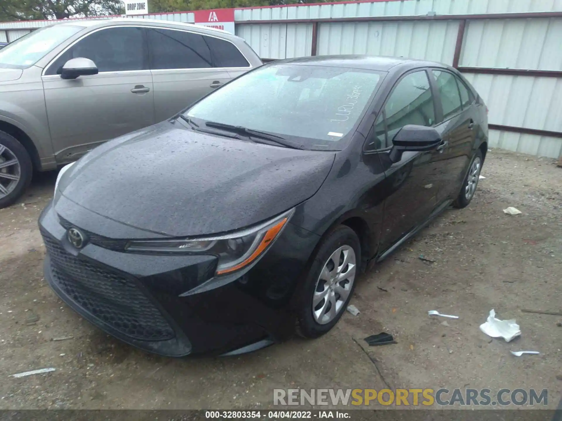 2 Photograph of a damaged car 5YFEPRAE3LP030586 TOYOTA COROLLA 2020