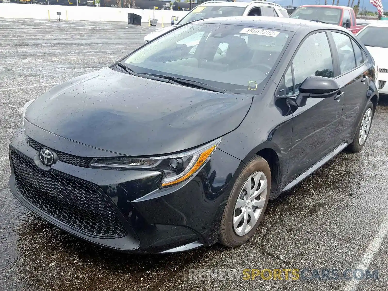 2 Photograph of a damaged car 5YFEPRAE3LP032127 TOYOTA COROLLA 2020