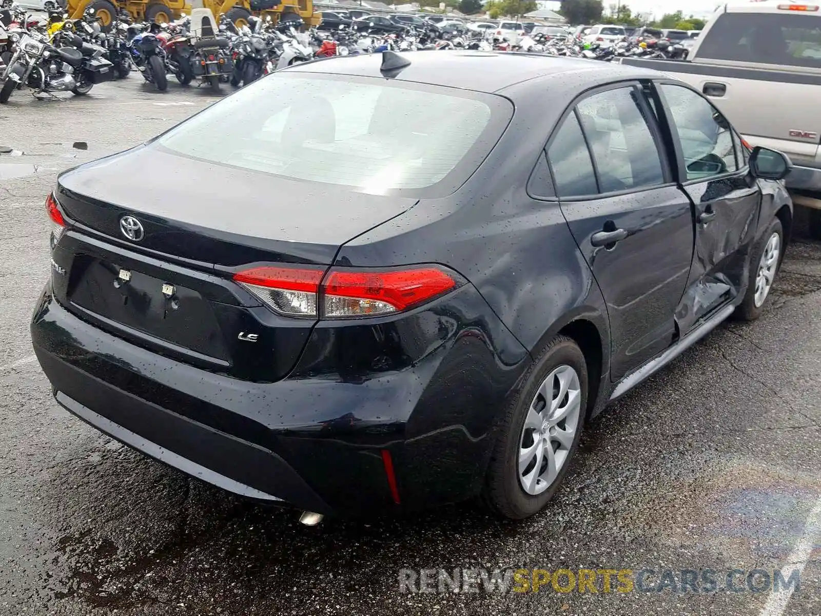 4 Photograph of a damaged car 5YFEPRAE3LP032127 TOYOTA COROLLA 2020