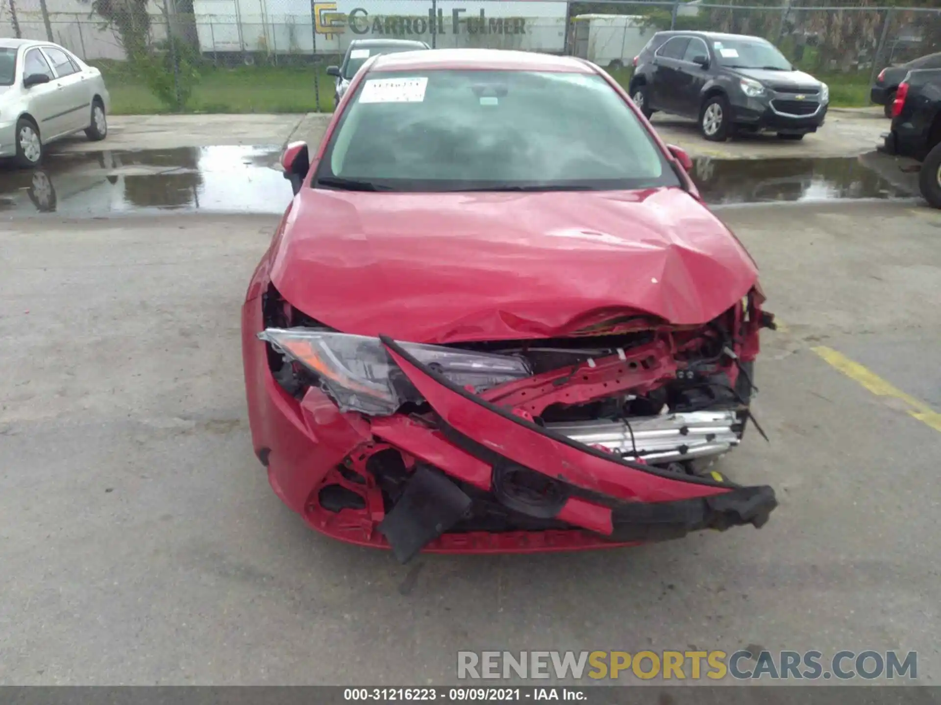 6 Photograph of a damaged car 5YFEPRAE3LP033181 TOYOTA COROLLA 2020