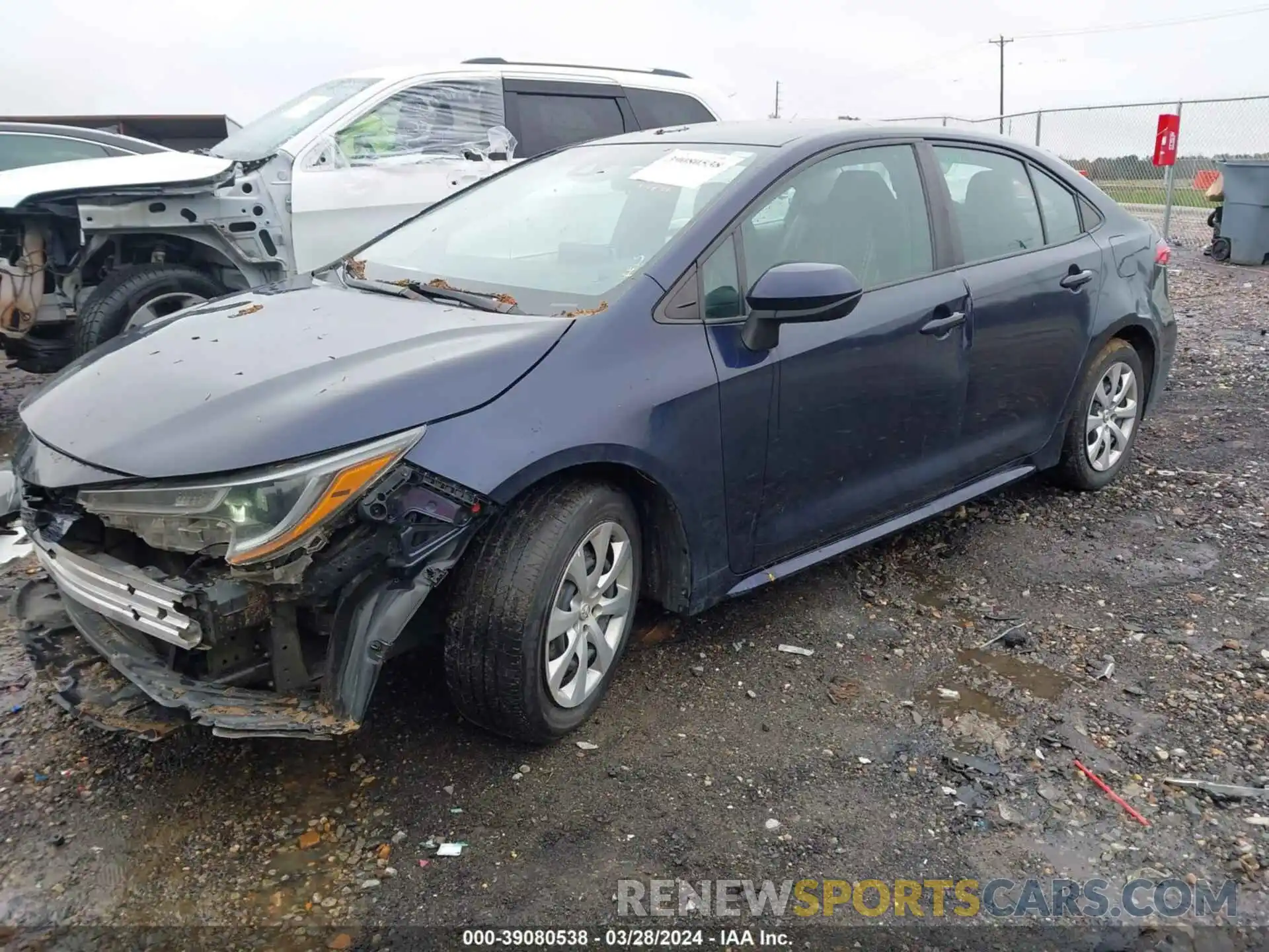 2 Photograph of a damaged car 5YFEPRAE3LP034072 TOYOTA COROLLA 2020