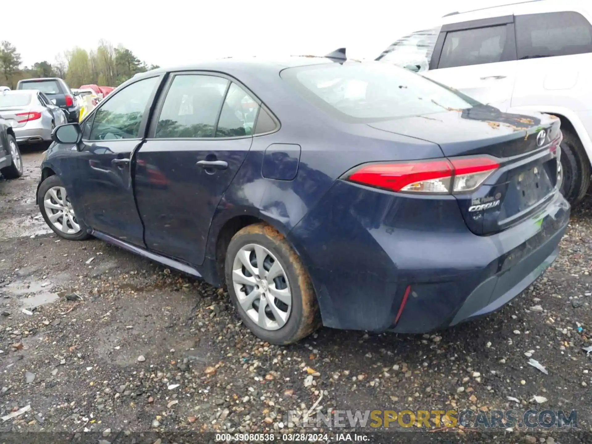 3 Photograph of a damaged car 5YFEPRAE3LP034072 TOYOTA COROLLA 2020