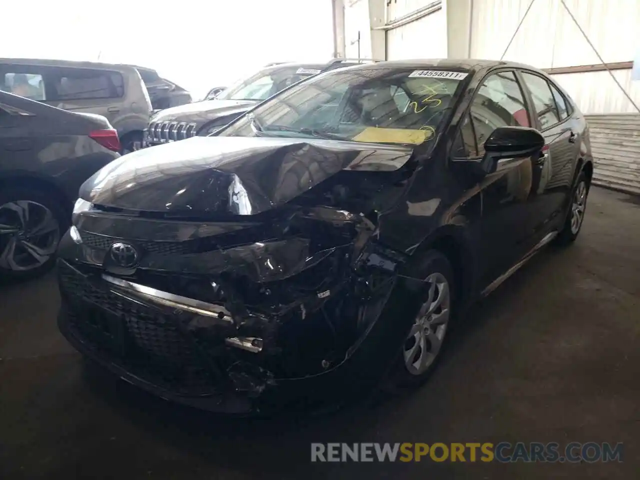 2 Photograph of a damaged car 5YFEPRAE3LP034136 TOYOTA COROLLA 2020