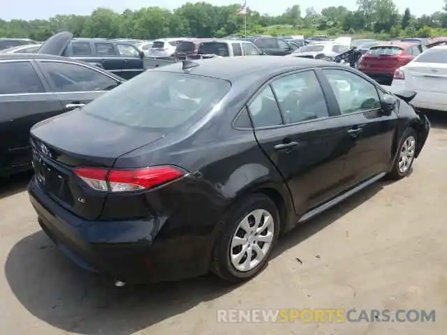 4 Photograph of a damaged car 5YFEPRAE3LP034153 TOYOTA COROLLA 2020