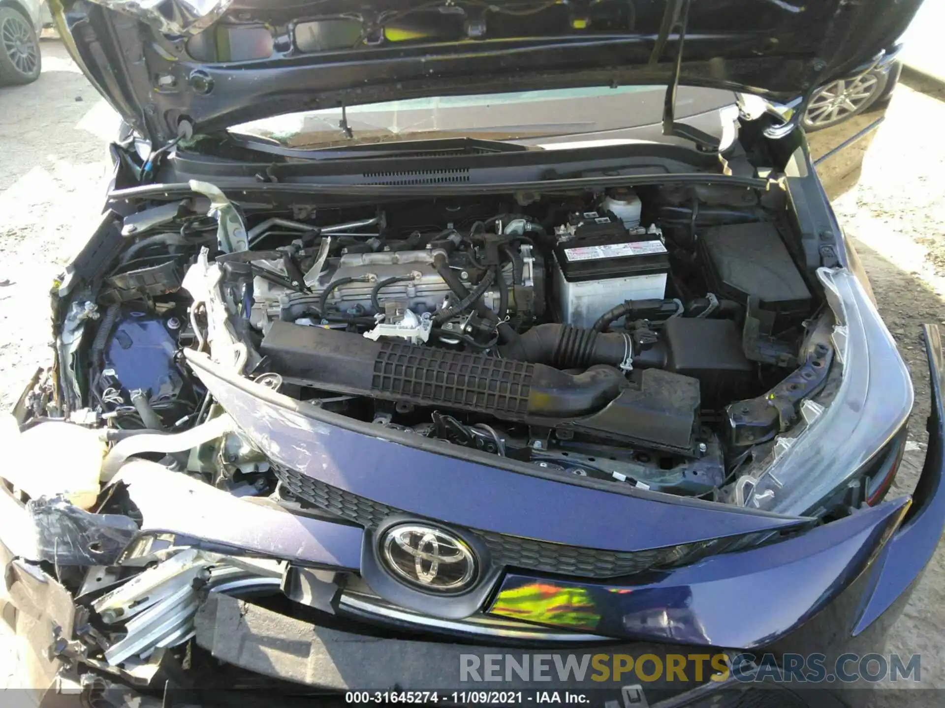 10 Photograph of a damaged car 5YFEPRAE3LP035206 TOYOTA COROLLA 2020