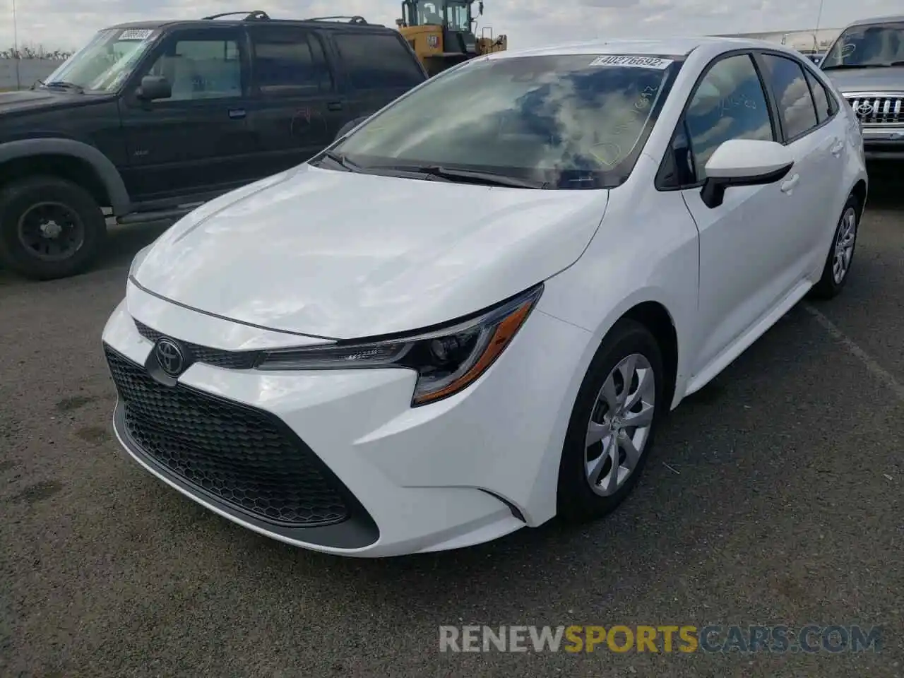 2 Photograph of a damaged car 5YFEPRAE3LP036937 TOYOTA COROLLA 2020