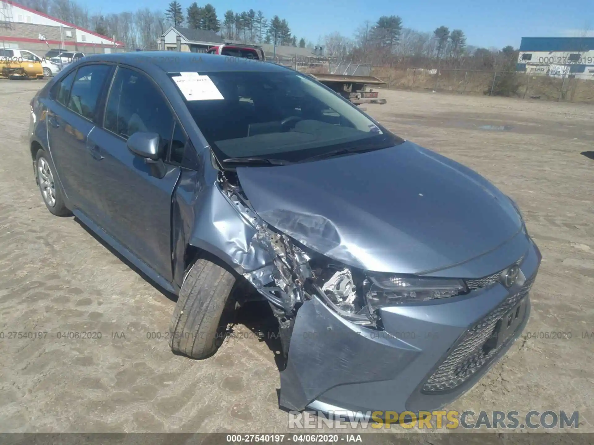 6 Photograph of a damaged car 5YFEPRAE3LP036940 TOYOTA COROLLA 2020