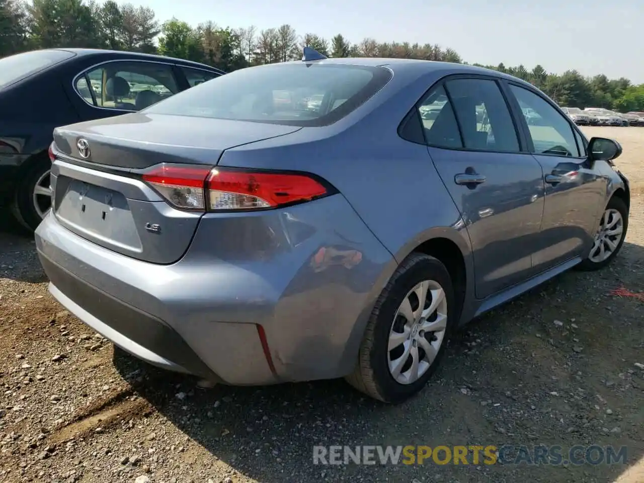 4 Photograph of a damaged car 5YFEPRAE3LP037716 TOYOTA COROLLA 2020