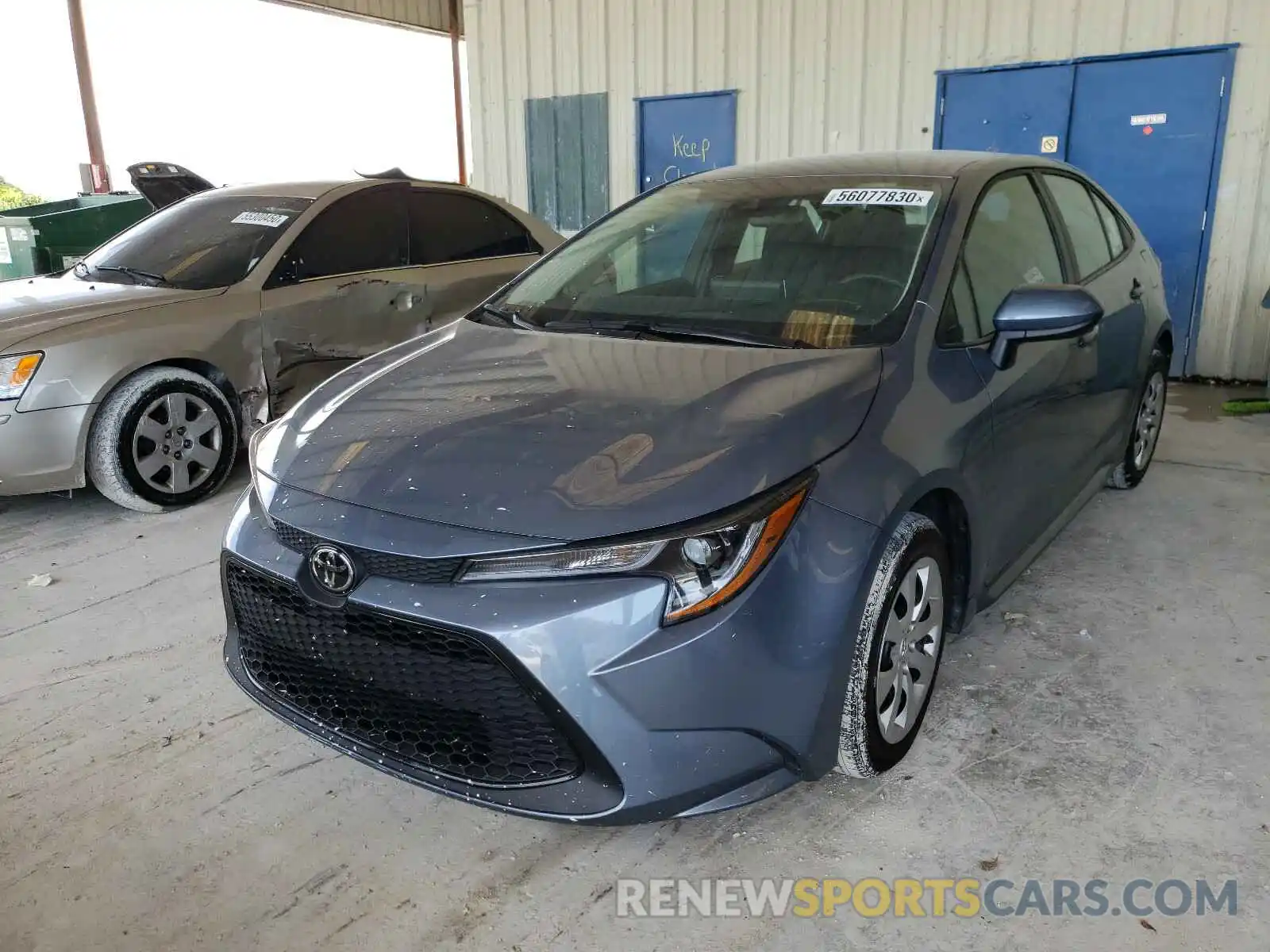 2 Photograph of a damaged car 5YFEPRAE3LP038588 TOYOTA COROLLA 2020