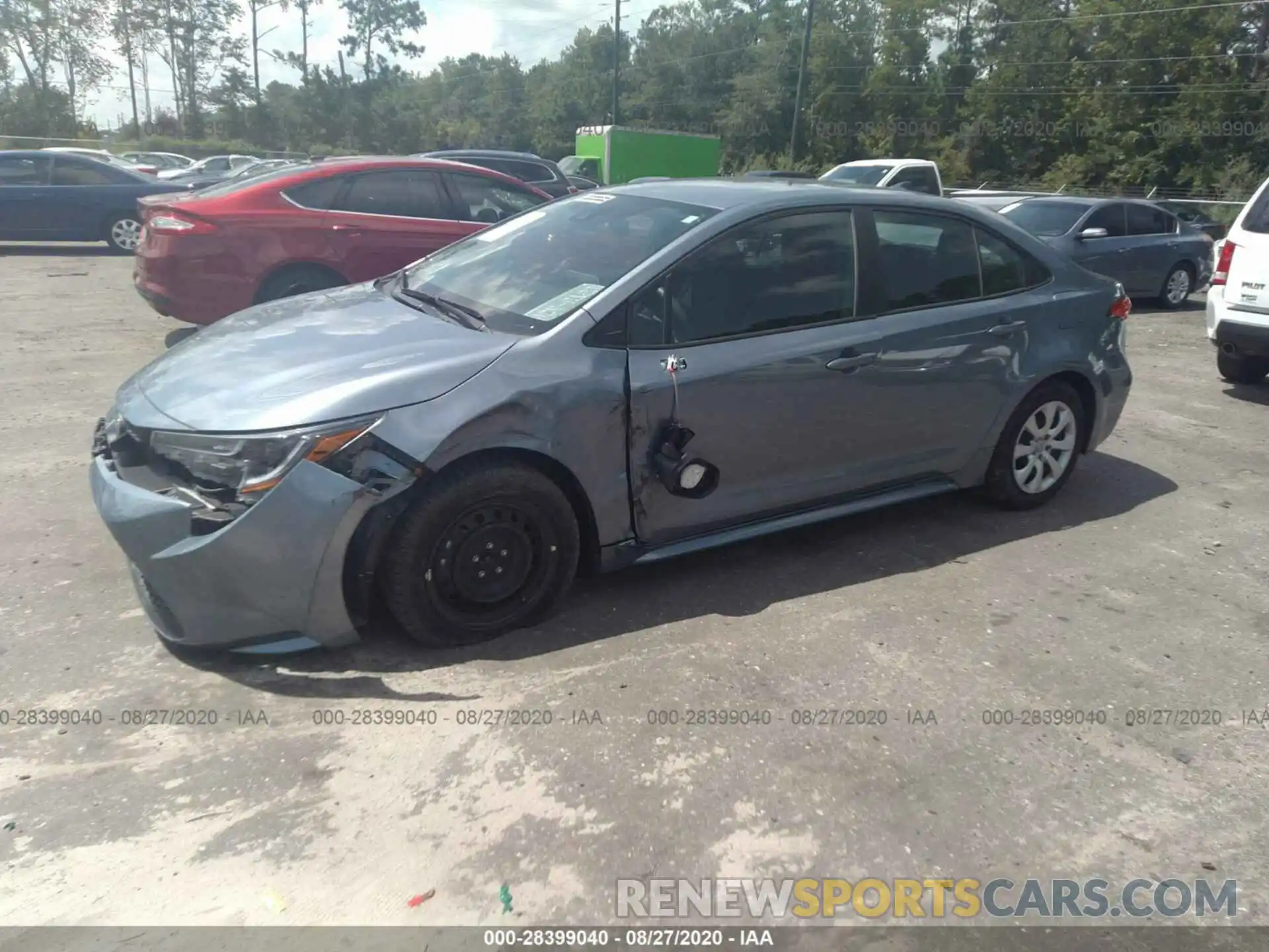 2 Photograph of a damaged car 5YFEPRAE3LP039451 TOYOTA COROLLA 2020