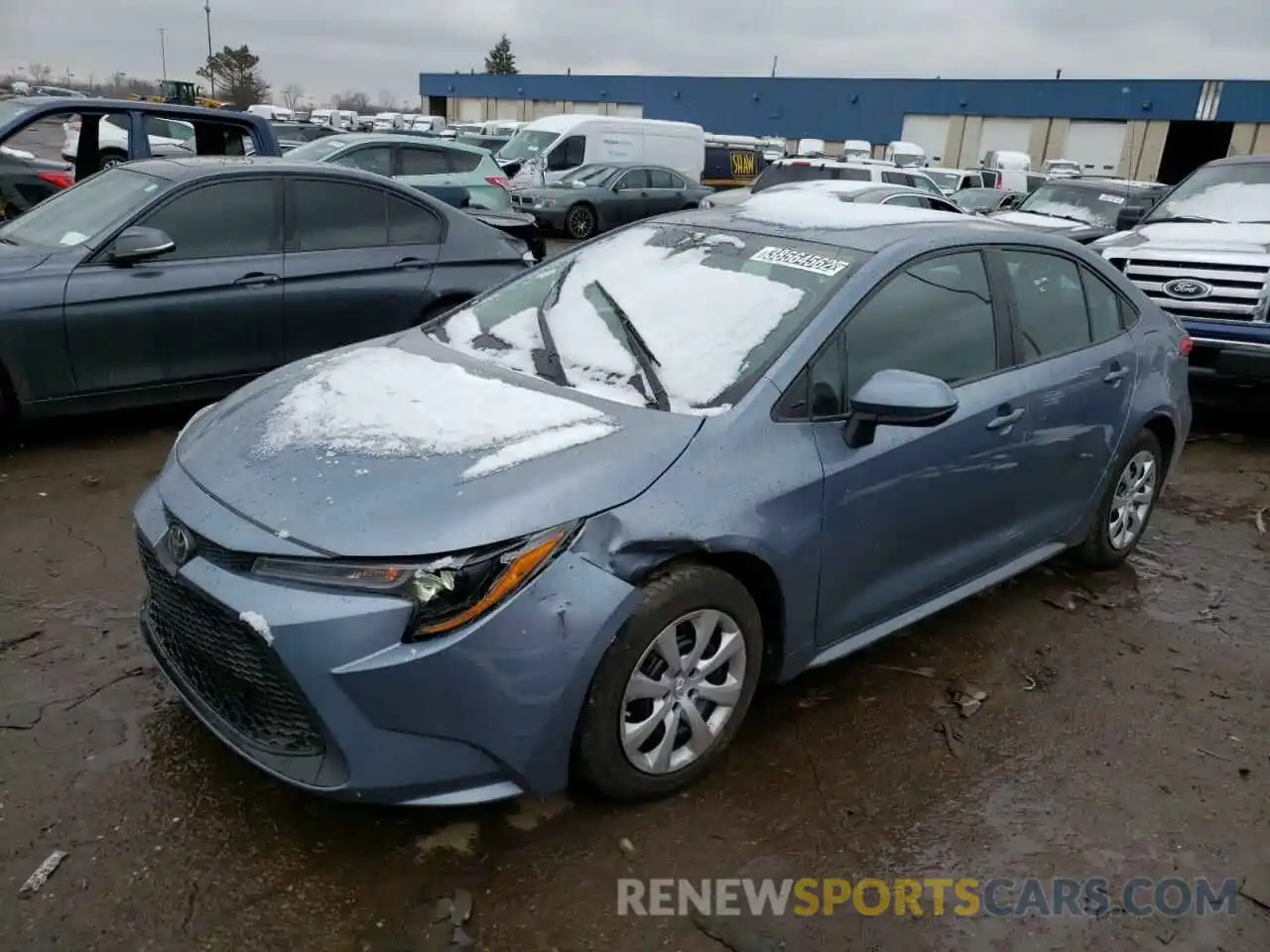 2 Photograph of a damaged car 5YFEPRAE3LP039546 TOYOTA COROLLA 2020