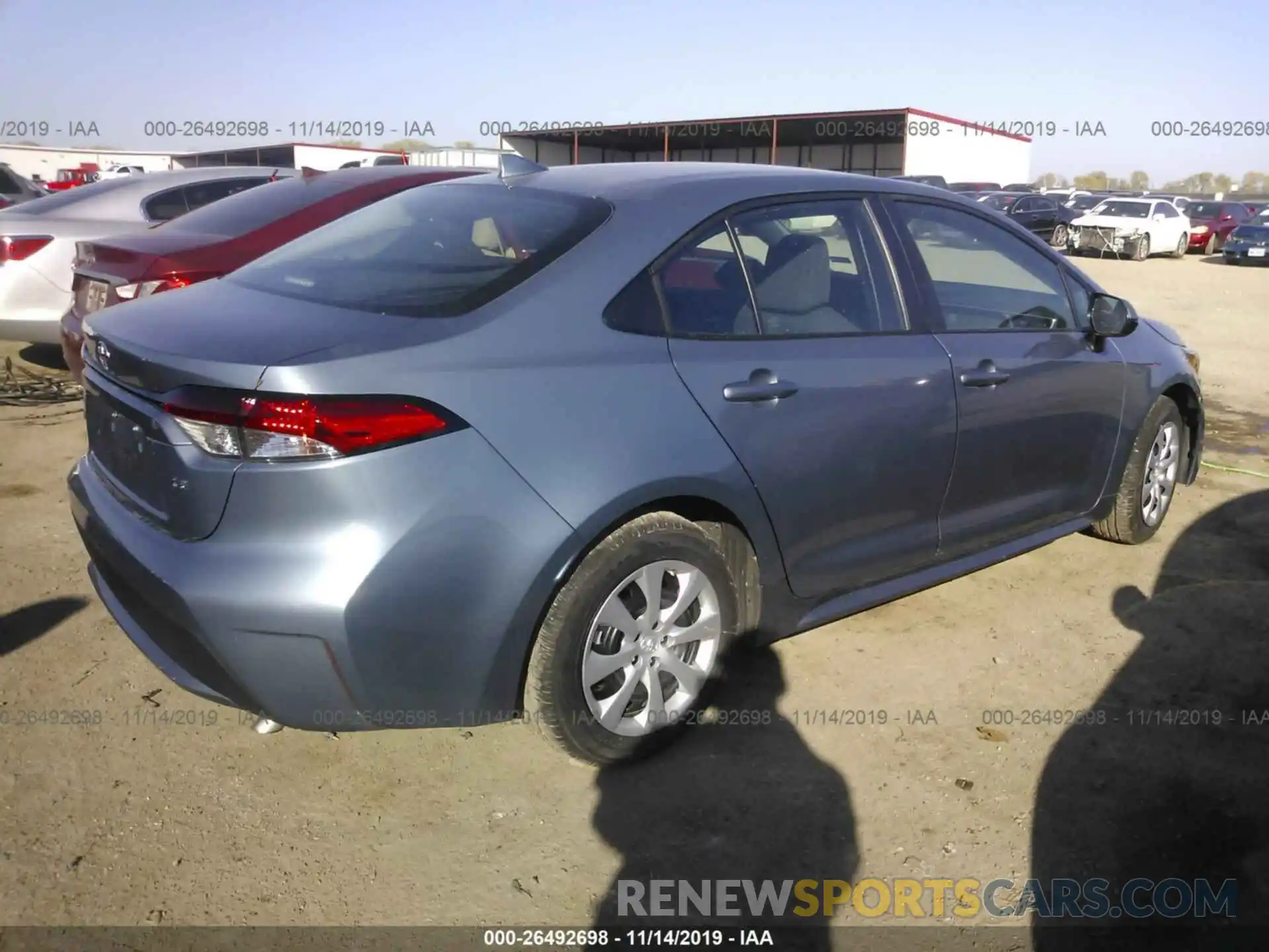 4 Photograph of a damaged car 5YFEPRAE3LP040017 TOYOTA COROLLA 2020