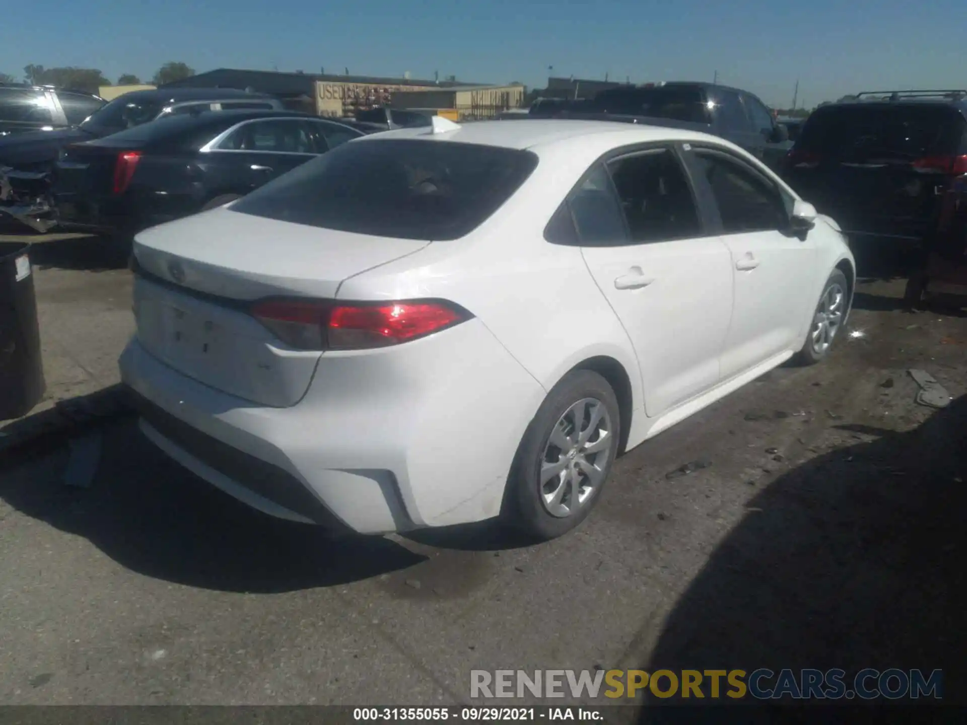 4 Photograph of a damaged car 5YFEPRAE3LP040079 TOYOTA COROLLA 2020