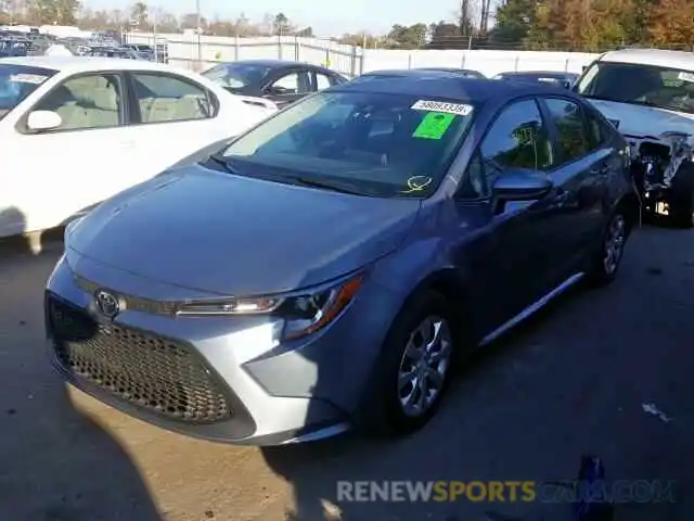 2 Photograph of a damaged car 5YFEPRAE3LP042995 TOYOTA COROLLA 2020