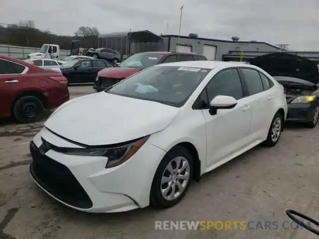 2 Photograph of a damaged car 5YFEPRAE3LP043726 TOYOTA COROLLA 2020